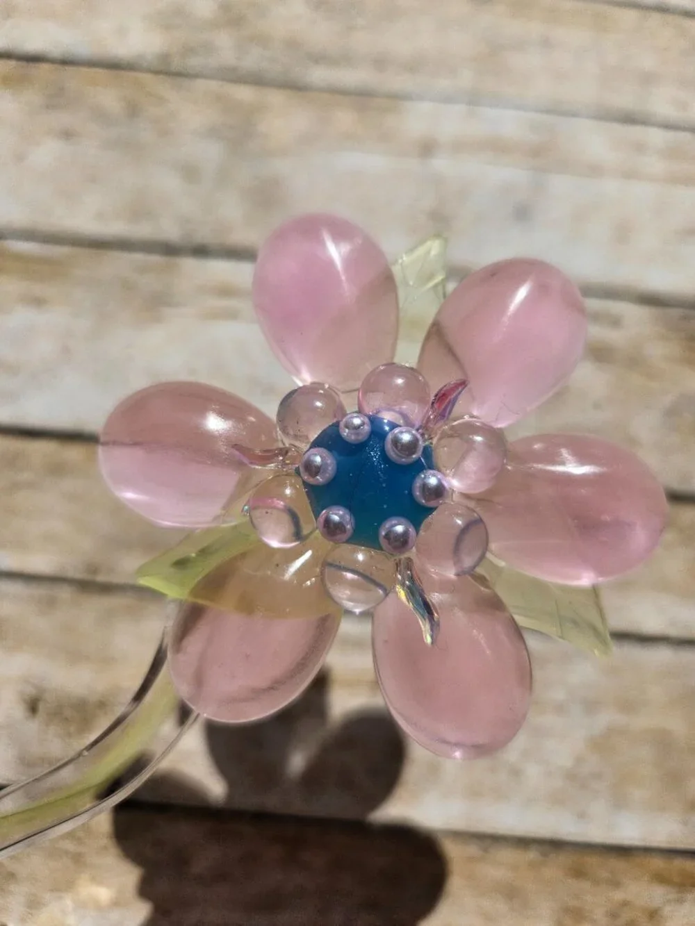 Handcrafted Flower Hair Stick With Petals